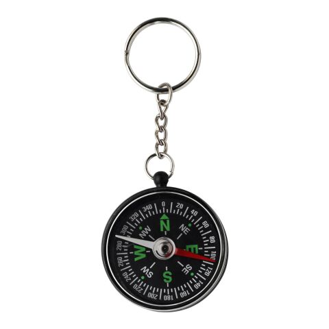 Schlüsselanhänger &#039;Point&#039; aus Kunststoff Schwarz | ohne Werbeanbringung | Nicht verfügbar | Nicht verfügbar