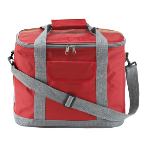 Kühltasche 'Morello' aus Nylon Rot | ohne Werbeanbringung | Nicht verfügbar | Nicht verfügbar