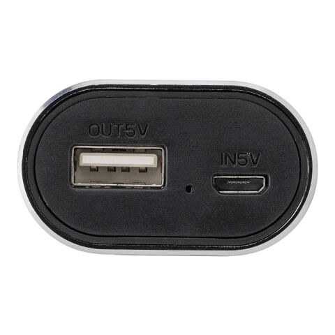 Powerbank &#039;Listen Up&#039; mit zwei Wireless Kopfhörern Schwarz | ohne Werbeanbringung | Nicht verfügbar | Nicht verfügbar