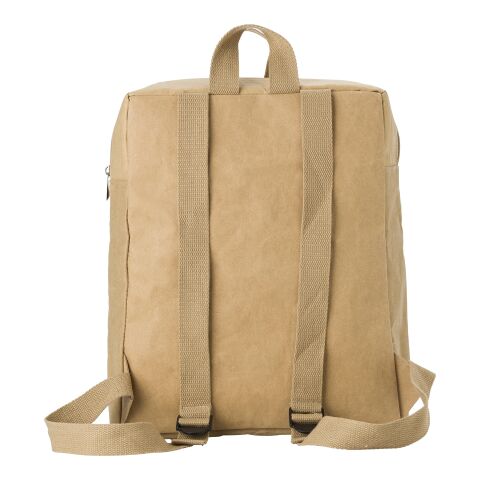 Laminierter Papierrucksack &#039;Buddy&#039; mit Isolierfunktion Braun | ohne Werbeanbringung | Nicht verfügbar | Nicht verfügbar