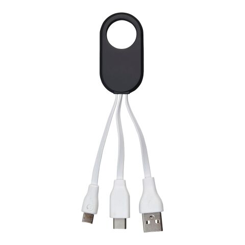 Ladekabelset &#039;Triple&#039; mit drei Steckern Weiß | ohne Werbeanbringung | Nicht verfügbar | Nicht verfügbar