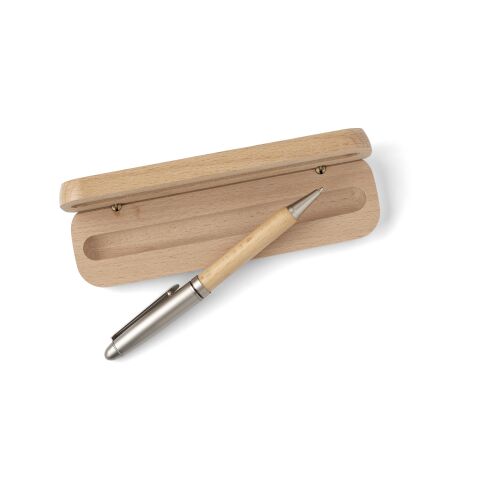 Kugelschreiber aus Buchenholz Tobias Braun | ohne Werbeanbringung | Nicht verfügbar | Nicht verfügbar