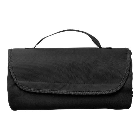 Fleece-Picknickdecke &#039;Basic&#039; Schwarz | ohne Werbeanbringung | Nicht verfügbar | Nicht verfügbar