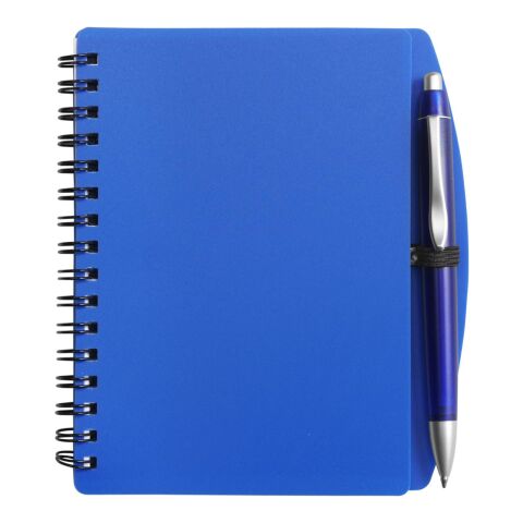 Notizbuch Spektrum aus Kunststoff DIN A6 Blau | ohne Werbeanbringung | Nicht verfügbar | Nicht verfügbar