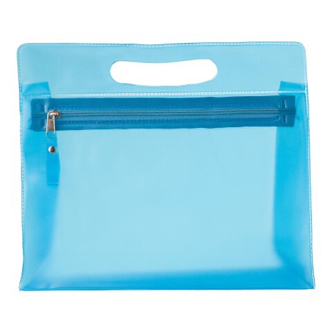 Kulturtasche 'Panorama' aus PVC Hellblau | ohne Werbeanbringung | Nicht verfügbar | Nicht verfügbar