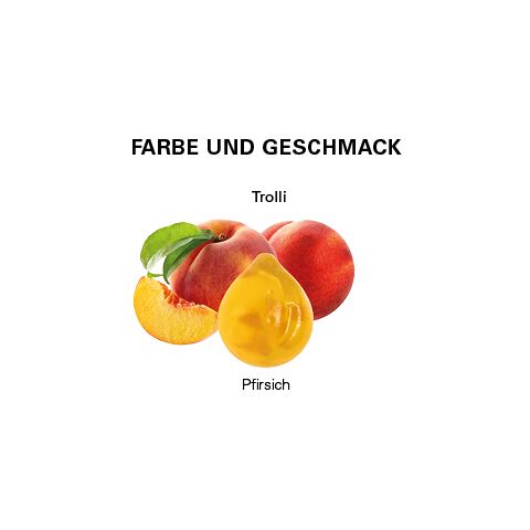 Minitüte 15g, Vitamin-Fruchtgummi weiß | ohne Werbeanbringung | Folie 50% Papier