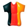 Aufblasbares Fan-Shirt "Deutschland" Deutschland-Farben | 1-farbiger Tampondruck | obere Segmente mittig rotes Segment | Ø 80 mm