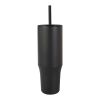 Brady 900 ml RCS-zertifizierter Isolierbecher mit Silikon Trinkhalm schwarz