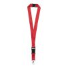 Yogi Lanyard mit abnehmbarer Schnalle Standard | rot | ohne Werbeanbringung | Nicht verfügbar | Nicht verfügbar | Nicht verfügbar
