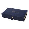 Graduate Kugelschreiber- und Tintenroller-Set mit Geschenkbox dunkelblau