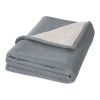 Springwood Decke grau-offwhite