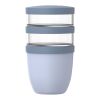Mepal Ellipse Dreiteiliger, 500 ml + 2 x 200 ml isolierter Lunchpot blau