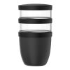 Mepal Ellipse Dreiteiliger, 500 ml + 2 x 200 ml isolierter Lunchpot Standard | schwarz | ohne Werbeanbringung | Nicht verfügbar | Nicht verfügbar