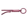 Tubyard Lanyard mit Band aus recyceltem Kunststoff bordeaux | ohne Werbeanbringung | Nicht verfügbar | Nicht verfügbar