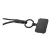 Tubyard Lanyard mit Telefonhalterung und elastischem Band schwarz | ohne Werbeanbringung | Nicht verfügbar | Nicht verfügbar