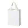 Smartfold Papiertüte, 230 g/m², mit Bandgriffen und matter Laminierung – 24 x 10 x 32 cm weiß