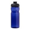 H2O Eco 650 ml Sportflasche mit Klappdeckel blau-schwarz | ohne Werbeanbringung | Nicht verfügbar | Nicht verfügbar
