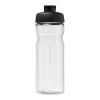 H2O Active® Base Tritan™ 650 ml Sportflasche mit Klappdeckel transparent-schwarz | ohne Werbeanbringung | Nicht verfügbar | Nicht verfügbar