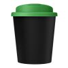 Americano® Espresso Eco 250 ml recycelter Isolierbecher mit auslaufsicherem Deckel schwarz-grün | ohne Werbeanbringung | Nicht verfügbar | Nicht verfügbar