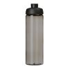 H2O Active® Eco Vibe 850 ml Sportflasche mit Klappdeckel kohle-schwarz | 1-farbiger Siebdruck | rundum | 210 mm x 165 mm