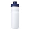 Baseline® Plus 650 ml Sportflasche mit Klappdeckel transparent-blau | ohne Werbeanbringung | Nicht verfügbar | Nicht verfügbar