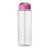 H2O Treble 750 ml Sportflasche mit Ausgussdeckel transparent-rosa | ohne Werbeanbringung | Nicht verfügbar | Nicht verfügbar