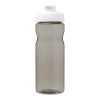 H2O Active® Eco Base 650 ml Sportflasche mit Klappdeckel weiss-kohle | ohne Werbeanbringung | Nicht verfügbar | Nicht verfügbar