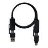 SCX.design C59&nbsp;100 W magnetisches Silikon Ladekabel Standard | schwarz | ohne Werbeanbringung | Nicht verfügbar | Nicht verfügbar