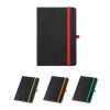 ROTH. A5 Notizbuch aus PU mit linerten Blättern Rot | ohne Werbeanbringung