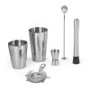 BRAMBLE. Cocktail-Set aus Edelstahl bestehend aus 6 Teilen Silber | ohne Werbeanbringung | Nicht verfügbar | Nicht verfügbar | Nicht verfügbar