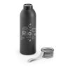 RIO. Recycelt Aluminium (100% rAL) flasche mit PP-Verschluss 660 mL Schwarz | ohne Werbeanbringung | Nicht verfügbar | Nicht verfügbar | Nicht verfügbar