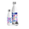 AMORTI S. Sublimationsflasche aus Edelstahl 380 mL Weiß | ohne Werbeanbringung | Nicht verfügbar | Nicht verfügbar | Nicht verfügbar