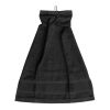 GOLFI. Multifunktionelles Handtuch aus Baumwolle (430 g/m²) Schwarz | ohne Werbeanbringung