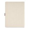 Eliot A4-Mappe aus recyc.Baumwolle. Notizblock mit 64-seitigem FSC Natur | ohne Werbeanbringung | Nicht verfügbar | Nicht verfügbar | Nicht verfügbar