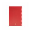 Horace A5 Spiralnotizbuch aus recy. PP. Softcover.70g/m². 160 Seiten. FSC®-zertifiziert. Rot