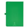 Dumas A5 Notizbuch aus recy.PU.Hardcover.70g/m². 160 Seiten, FSC®-zertifiziert Grün