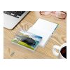Haftnotizblock Hardcover Dublin Format mittelgroß 100 Haftzettel 105 × 78 mm | Nicht verfügbar | ohne Werbeanbringung | weiß | matt
