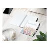 Notizbuch Spiralbindung Pen-Book Stiftschlaufe Titel individuell bedruckt DIN A5 | ohne Werbeanbringung | Winkelkaro