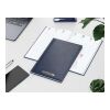Wochenkalender Prestige A5 Kunstleder-Hardcover robust Dunkelblau | DIN A5 | Goldprägung | Goldprägung inkl.