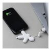 2064 | Xoopar Buddy Eco GRS Charging Cable Weiss | ohne Werbeanbringung | Nicht verfügbar | Nicht verfügbar | Nicht verfügbar