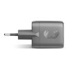 Fresh 'n Rebel 30W Schnellladegerät GaN USB-C & USB-A Dunkelgrau | ohne Werbeanbringung