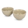 Sagaform Ditte Keramikschüsselset 12 cm Beige | ohne Werbeanbringung | Nicht verfügbar | Nicht verfügbar