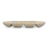 Sagaform Ditte Keramik-Servierplatte 36 x 20 cm Beige