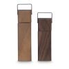 Orrefors Jernverk Salz- und Pfeffermühle BlackSmith Serie Natur | Gravur | Mühle 2 unten | 40 mm x 102 mm