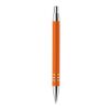 Kugelschreiber in Köcher Orange | 1-farbiger Tampondruck | 270° vom Clip | 7 mm x 45 mm | Nicht verfügbar