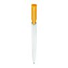Kugelschreiber S40 Colour hardcolour Weiss-Gelb | 1-farbiger Tampondruck | Clip | 25 mm x 5 mm | Nicht verfügbar