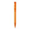 Kugelschreiber S45 Clear Transparent Orange-Orange | 1-farbiger Tampondruck | in Verlängerung vom Clip | 45 mm x 8 mm | Nicht verfügbar