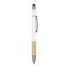 Fidget Spinner Stift Weiss | Digitaldruck | 90° vom Clip | 49 mm x 6 mm