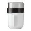 Lunchbecher to-go 520+230ml Weiss | ohne Werbeanbringung | Nicht verfügbar | Nicht verfügbar | Nicht verfügbar