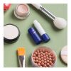 Klassischer Lippenpflegestift aus recycelten Materialien Blau Weiss | ohne Werbeanbringung | Nicht verfügbar | Nicht verfügbar